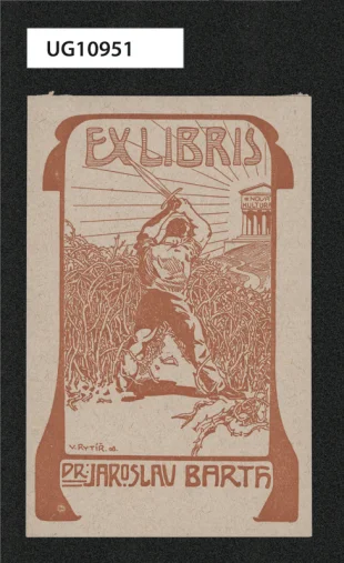 Ex libris Dr. Jaroslav Barth