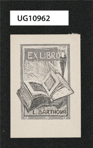 Ex libris L. Barthová