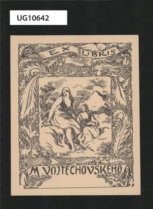 Ex libris M. Vojtěchovského