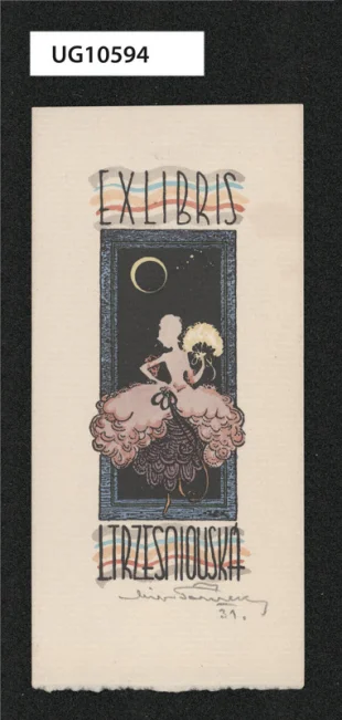 Ex libris L Trzesniovská
