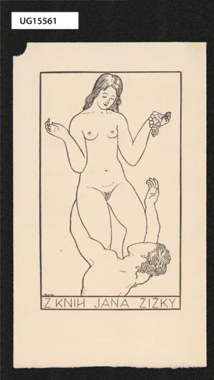 Ex libris BBB (Bedřich Beneš Buchlovan)