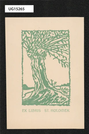 Ex libris St. Holomek