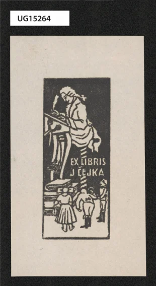Ex libris J. Čejka