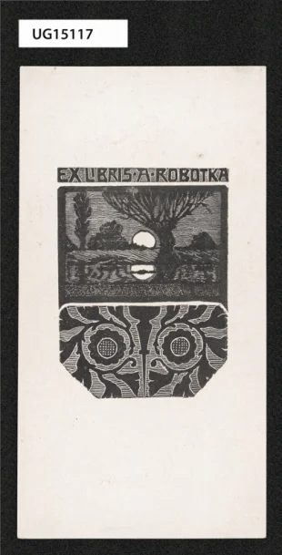 Ex libris A. Robotka