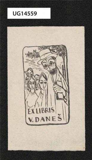 Exlibris V. Daneš