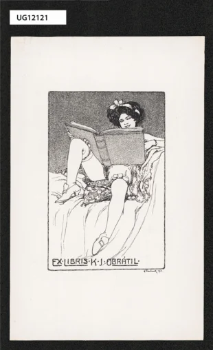 Ex libris K. J. Obrátil