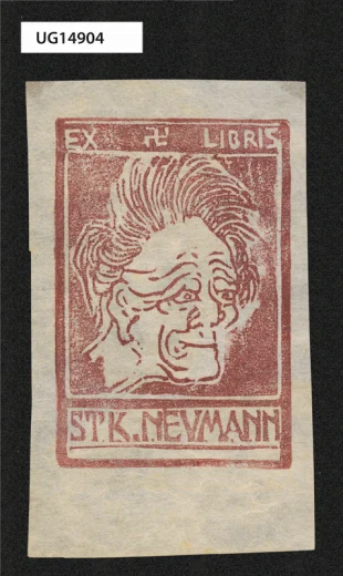 Ex libris St. K. Neumann