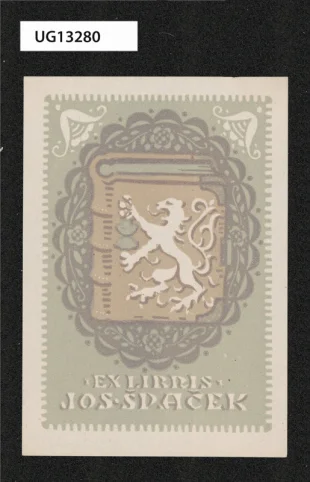 Ex libris Jos. Špaček