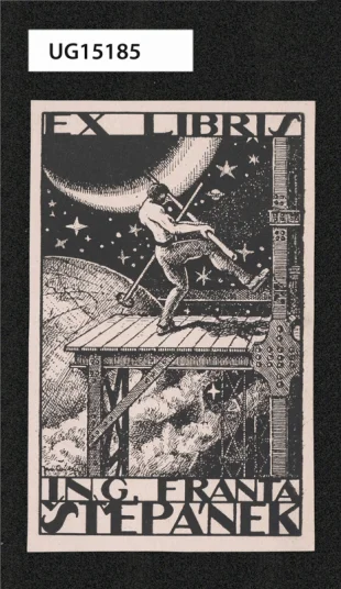 Ex libris Ing. Franta Štěpánek