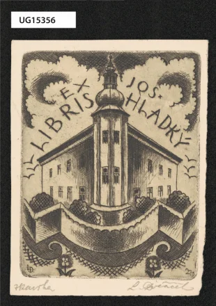 Ex libris Jos. Hladký