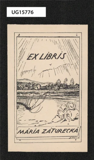 Ex libris Mária Záturecká