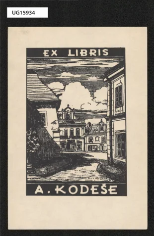 Ex libris A. Kodeše