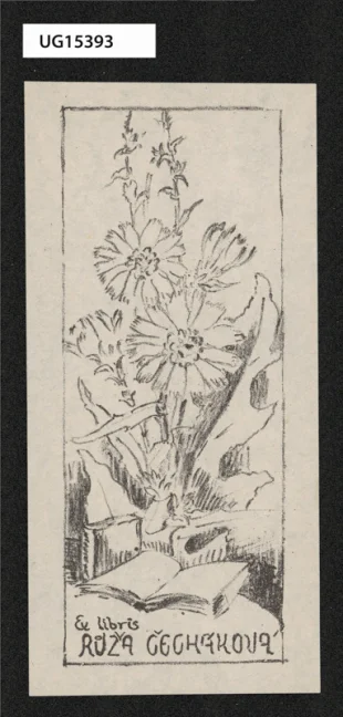 Ex libris Růža Čecháková