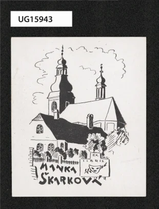 Ex libris Manka Škarková