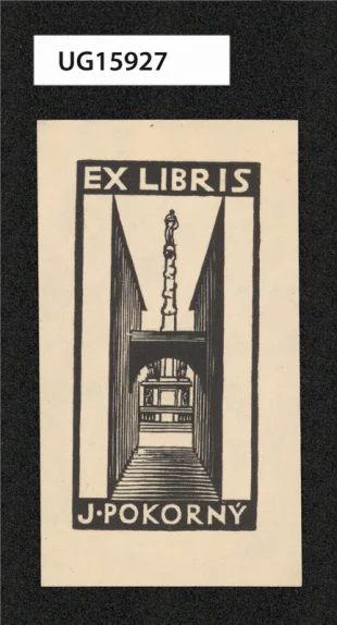 Ex libris J. Pokorný