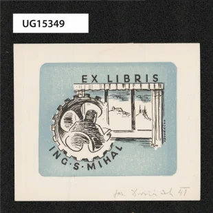 Ex libris Ing. S. Mihal