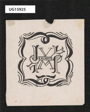Exlibris VMH (V. a M. Hrskových)