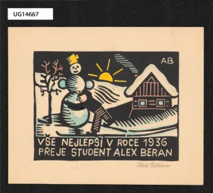 Vše nejlepší v roce 1936 přeje student Alex Beran