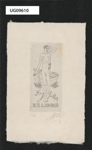 Ex libris Dr. J. Gallas