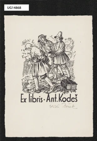 Ex libris Ant. Kodeš