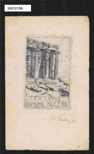 Ex libris Bohumil Kučera