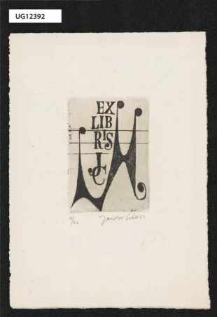 Ex libris JC