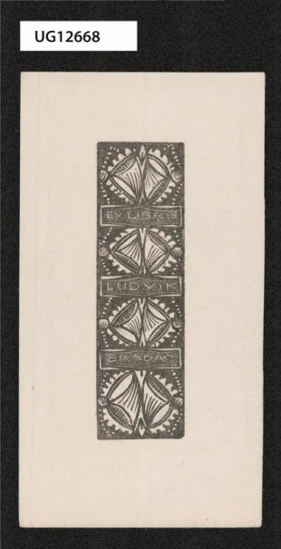 Ex libris Ludvík Bradáč