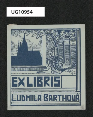 Ex libris Ludmila Barthová