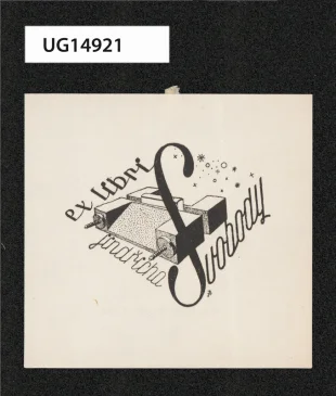 ex libris jindřicha Svobody