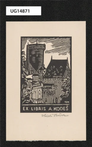 Ex libris A. Kodeš