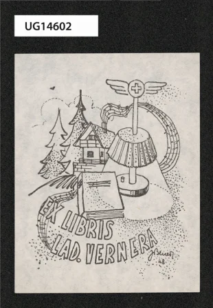 Ex libris Lad. Vernera