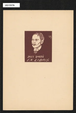 Ex libris Josef Zmrzlý