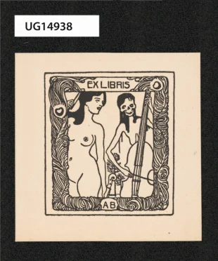 Exlibris AB (Ant. Bouček)
