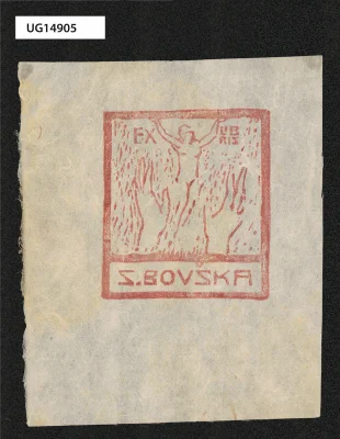 Ex libris S. Bouška