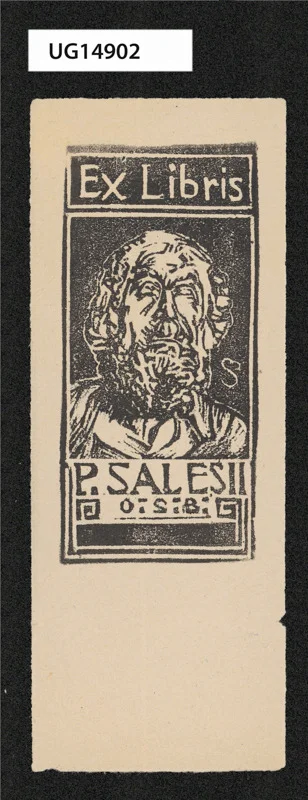 Ex Libris P. Salesii O. S. B.