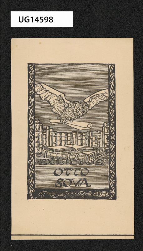 Exlibris Otto Sova