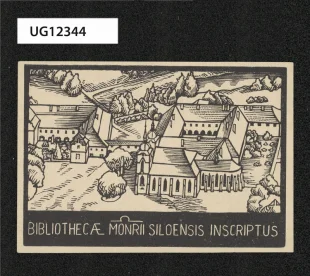 Bibliothecae Monrii Siloensis inscriptus