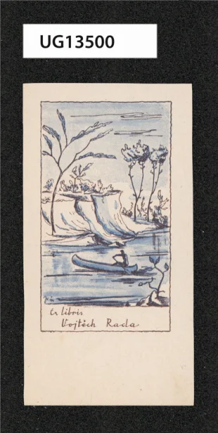 Ex libris Vojtěch Ruda