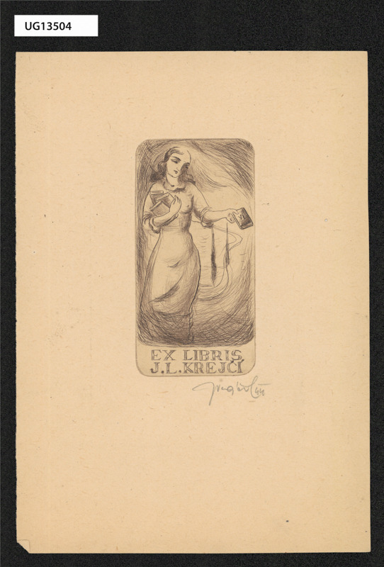 Ex libris J. L. Krejčí