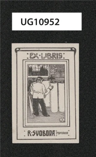 Ex libris R. Svoboda Prague