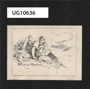 Ex libris Milada Topičová
