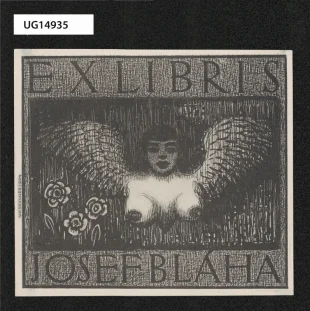 Ex libris Josef Bláha
