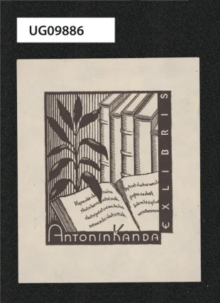 Ex libris Antonín Kanda