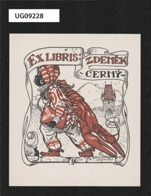 Ex libris Zdeněk Černý