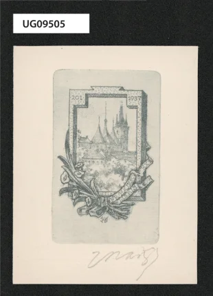 Ex libris Fr. Hájek