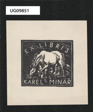 Ex libris Karel Minář