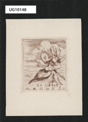 Ex libris A. Kodeš