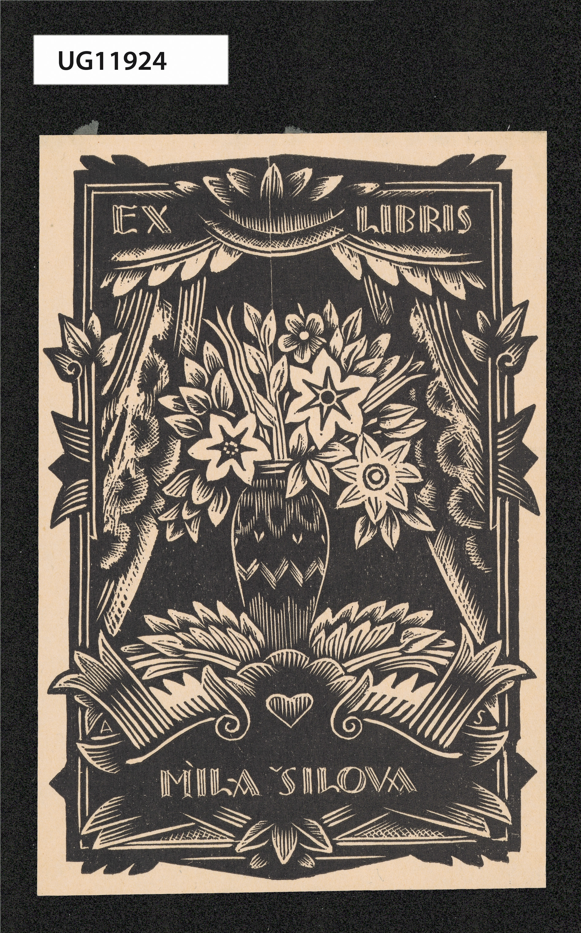 Ex libris Míla Šilová