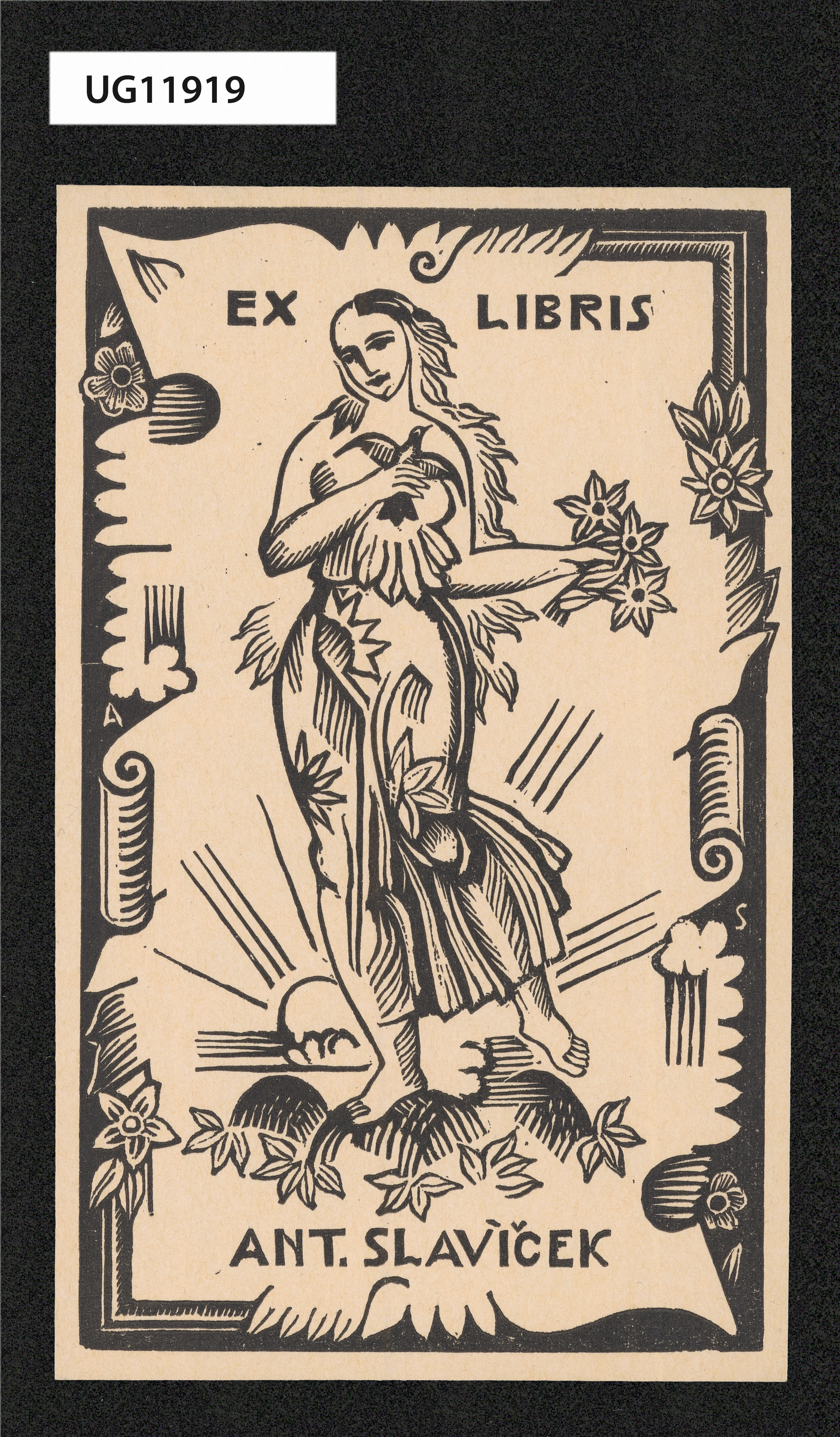 Ex libris Ant. Slavíček