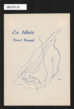 Ex libris Karel Kampf